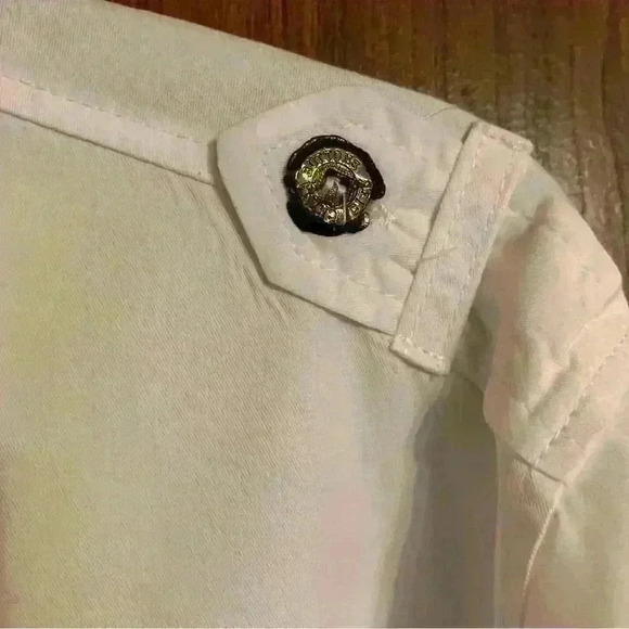 Asstseries Militare Series Men’s Cotton Long Sleeve White Shirt Size XL. - Picture 7 of 11